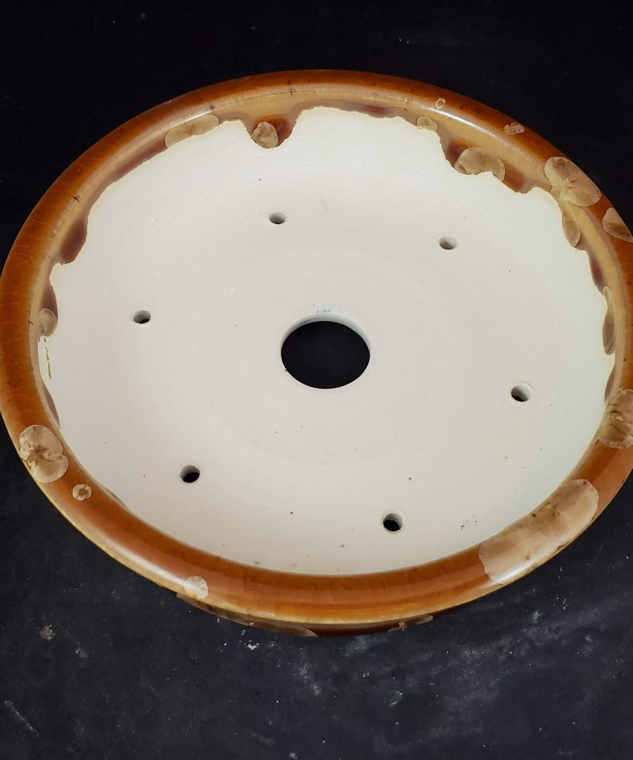 Splatter-glaze Ceramic Bonsai Pot