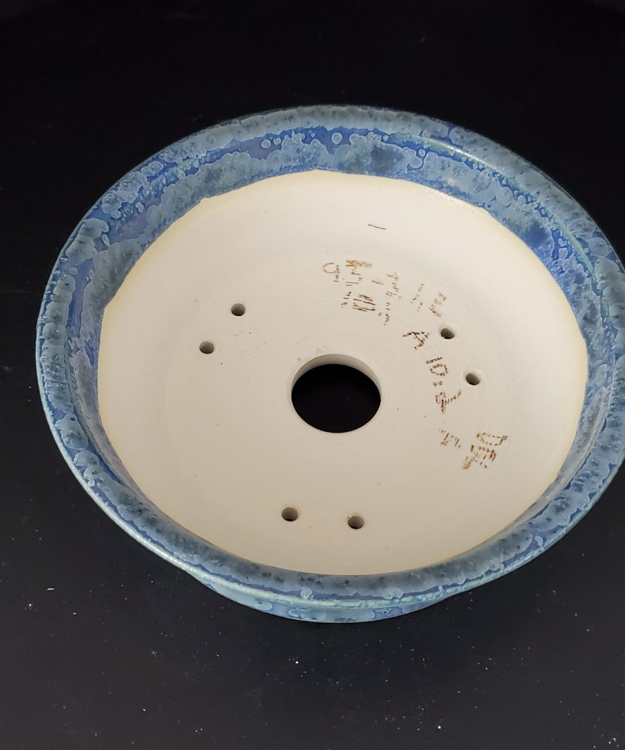 Bubble-glaze Ceramic Bonsai Pot