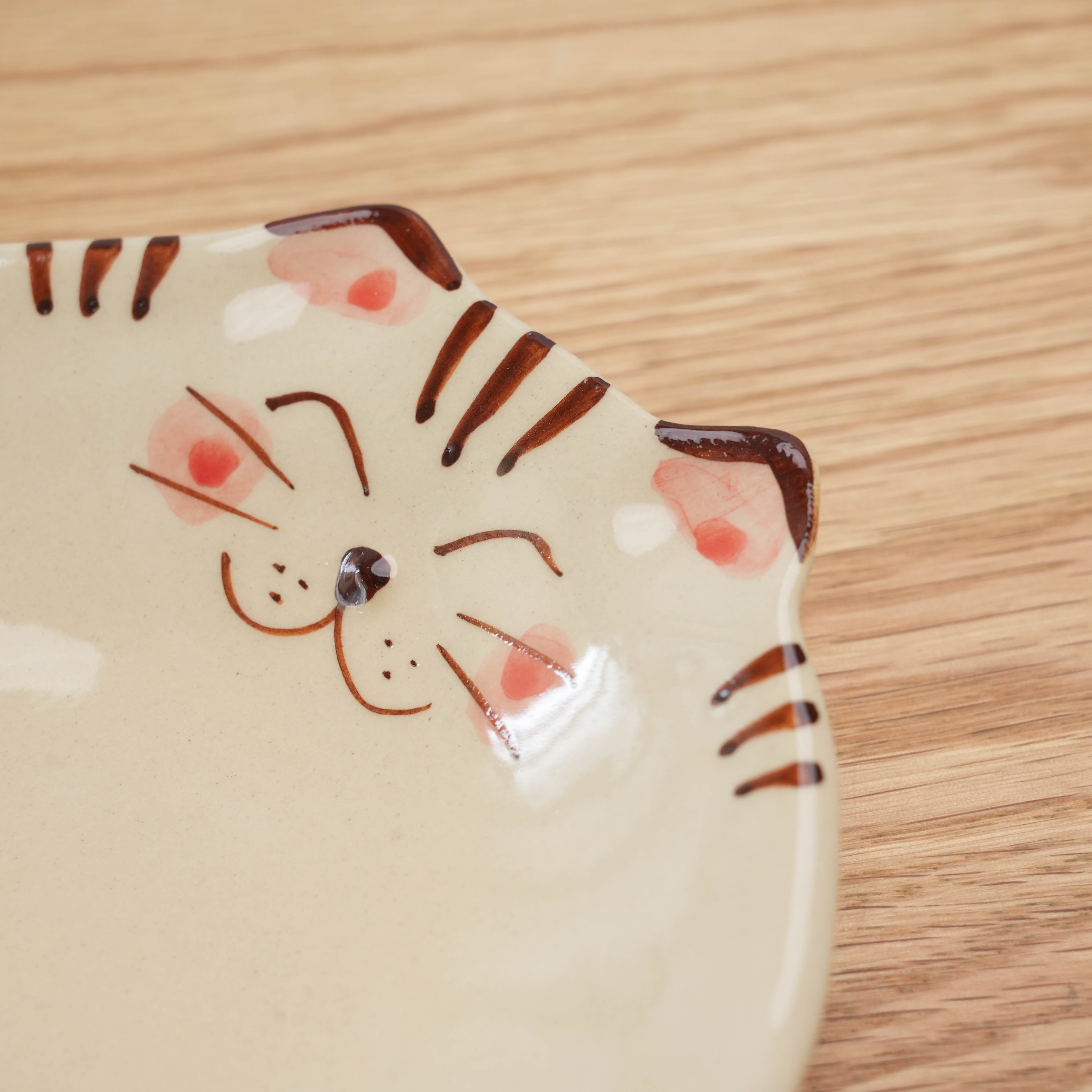Cat Face Dish Set