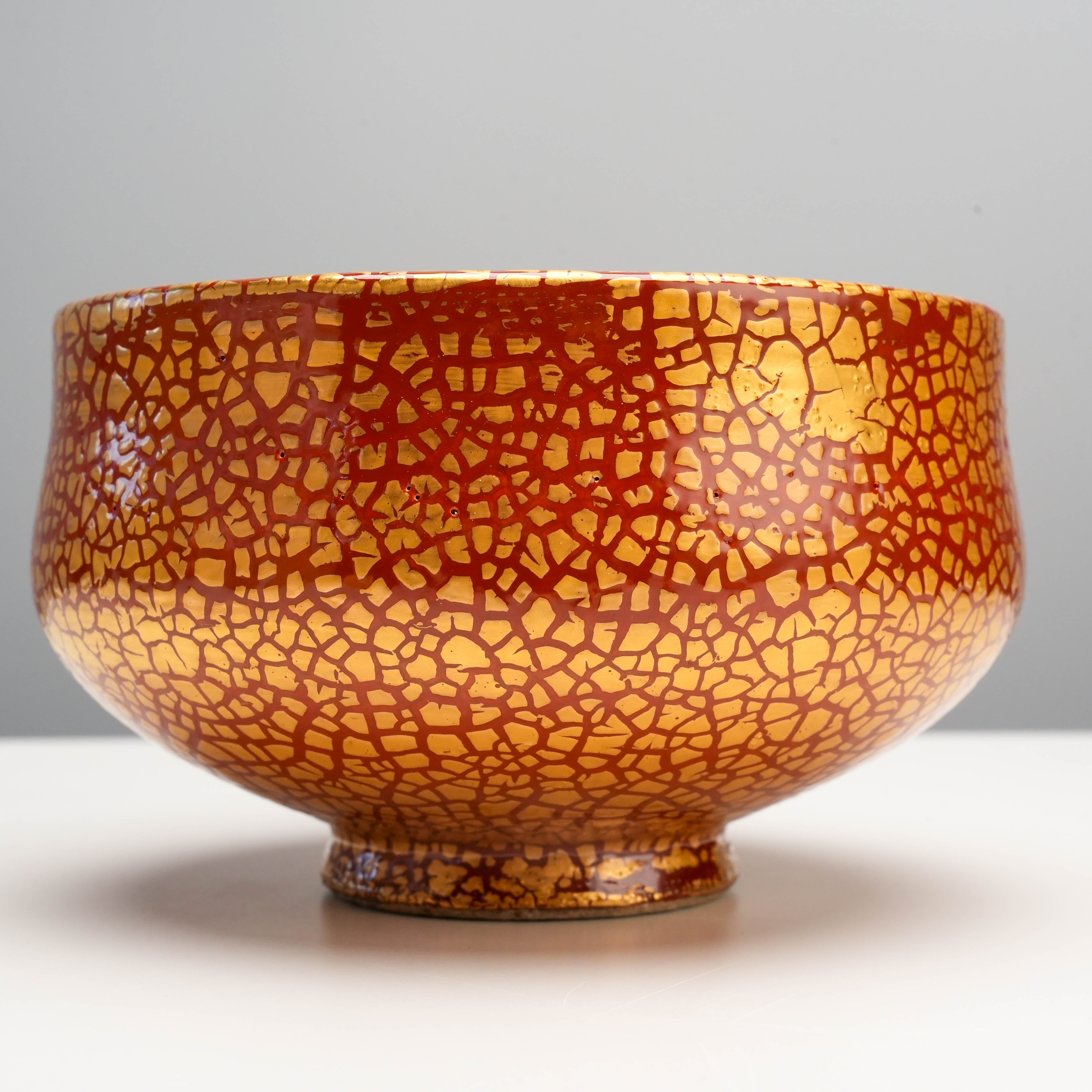 Crackled Tea Bowl