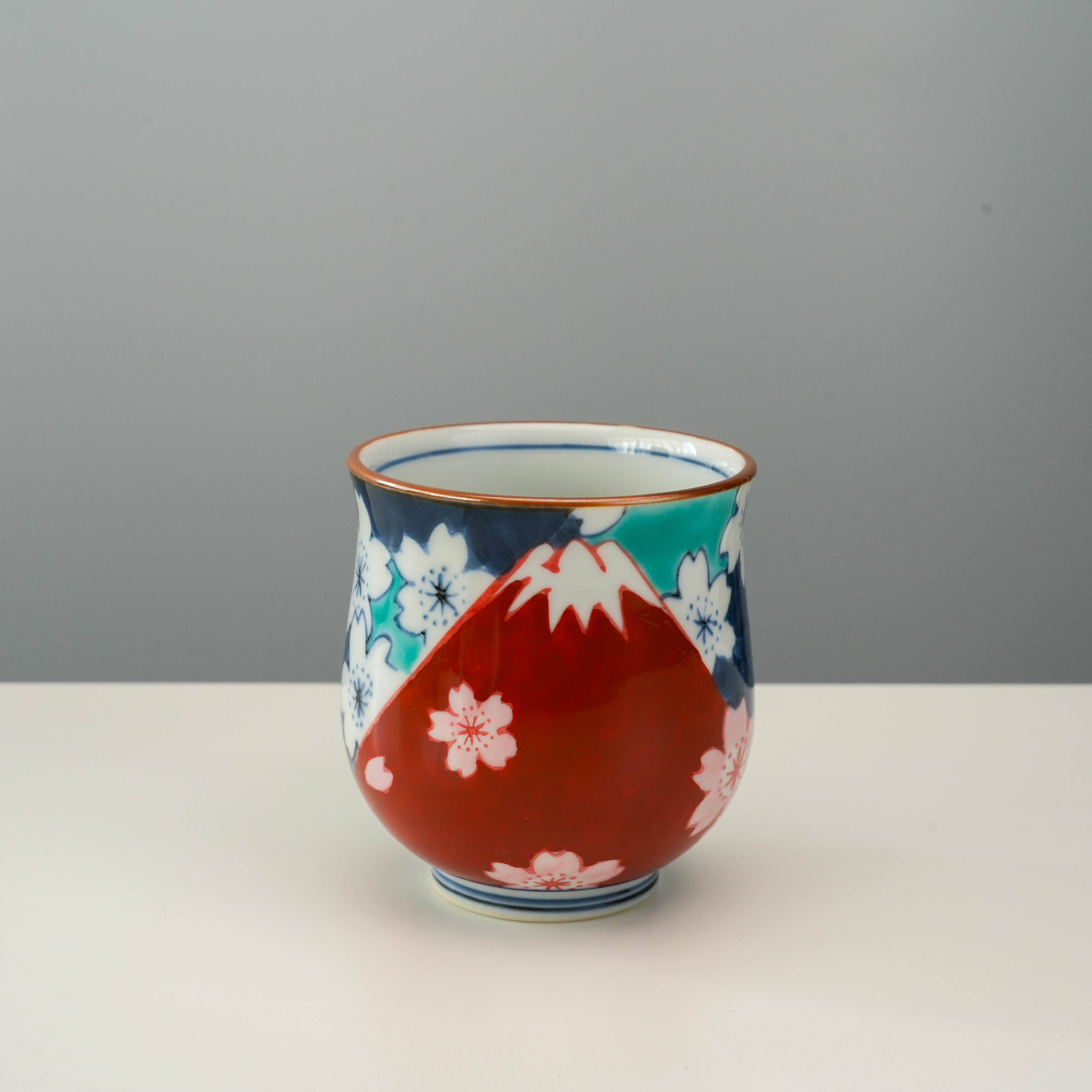 Ceramic teacup