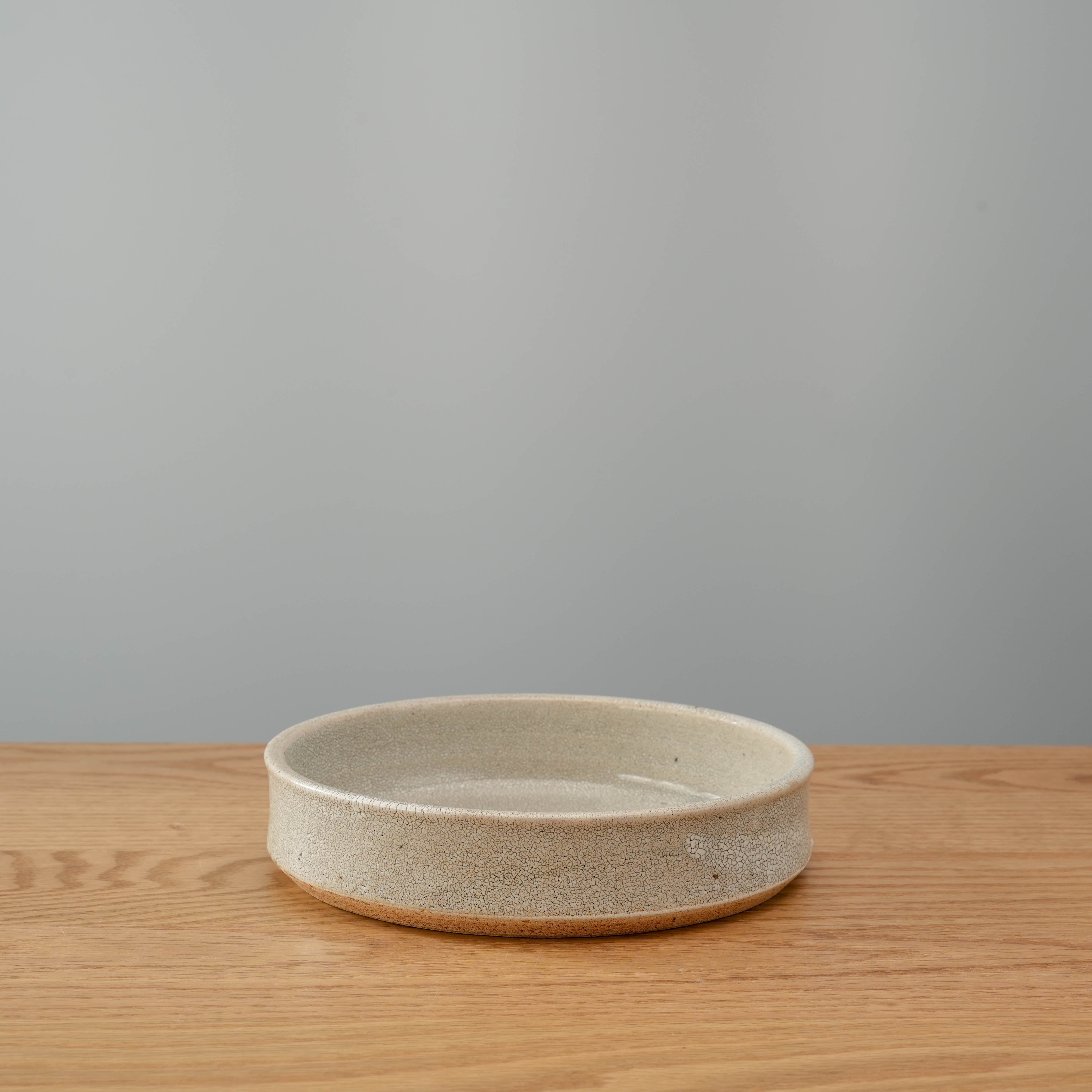 Raised Rim Circular Dish