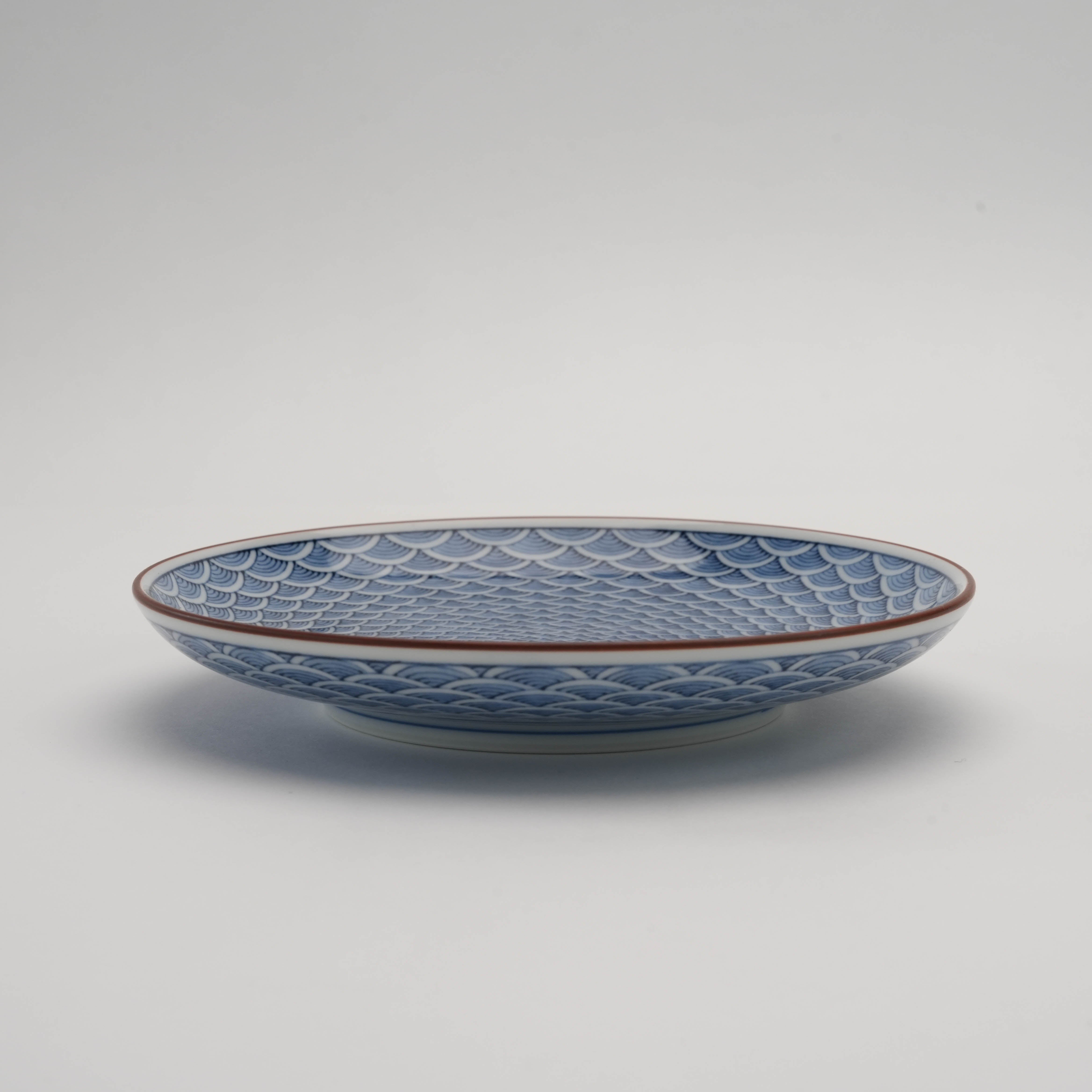 Spiral scale decorative dish