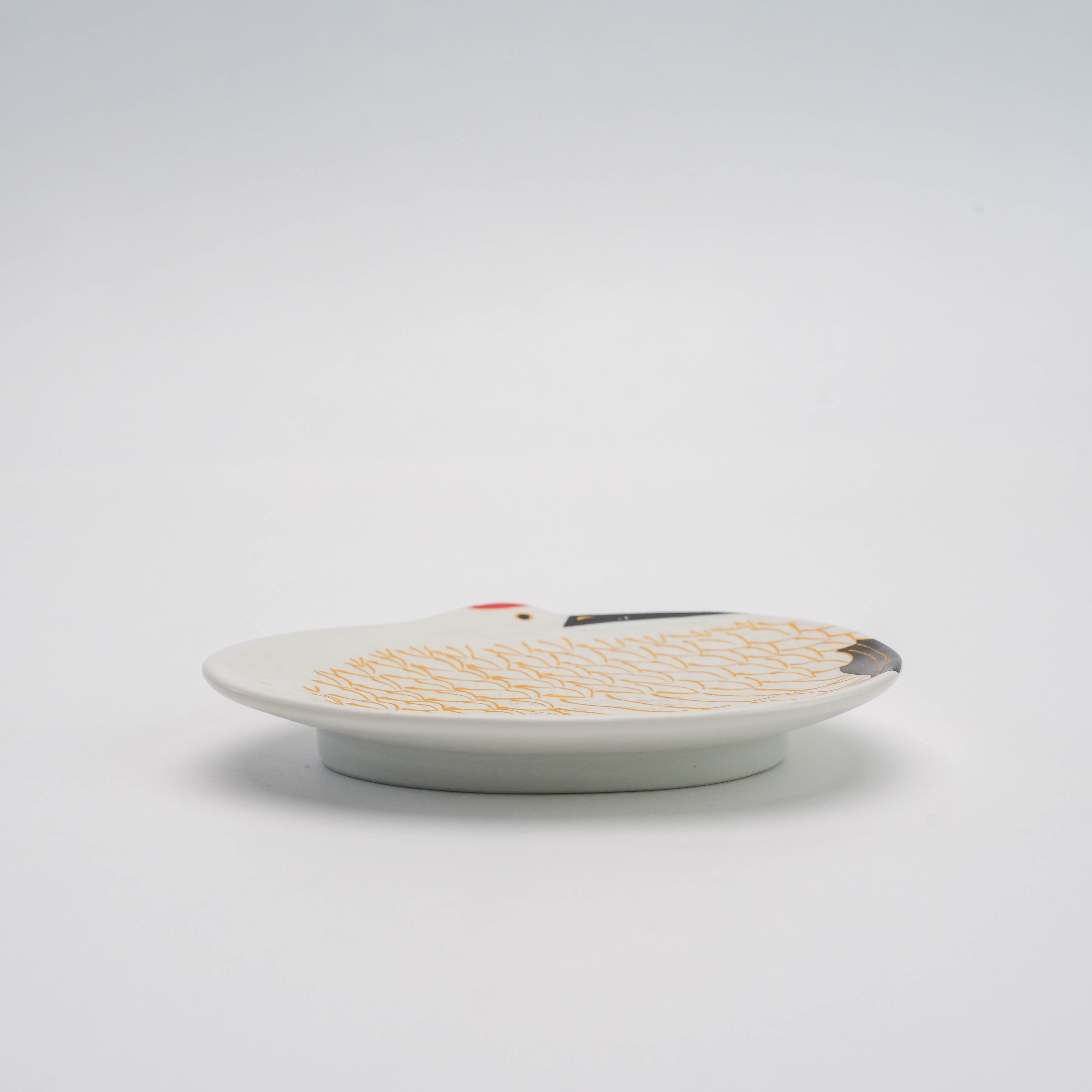 Crane - shaped serving dish