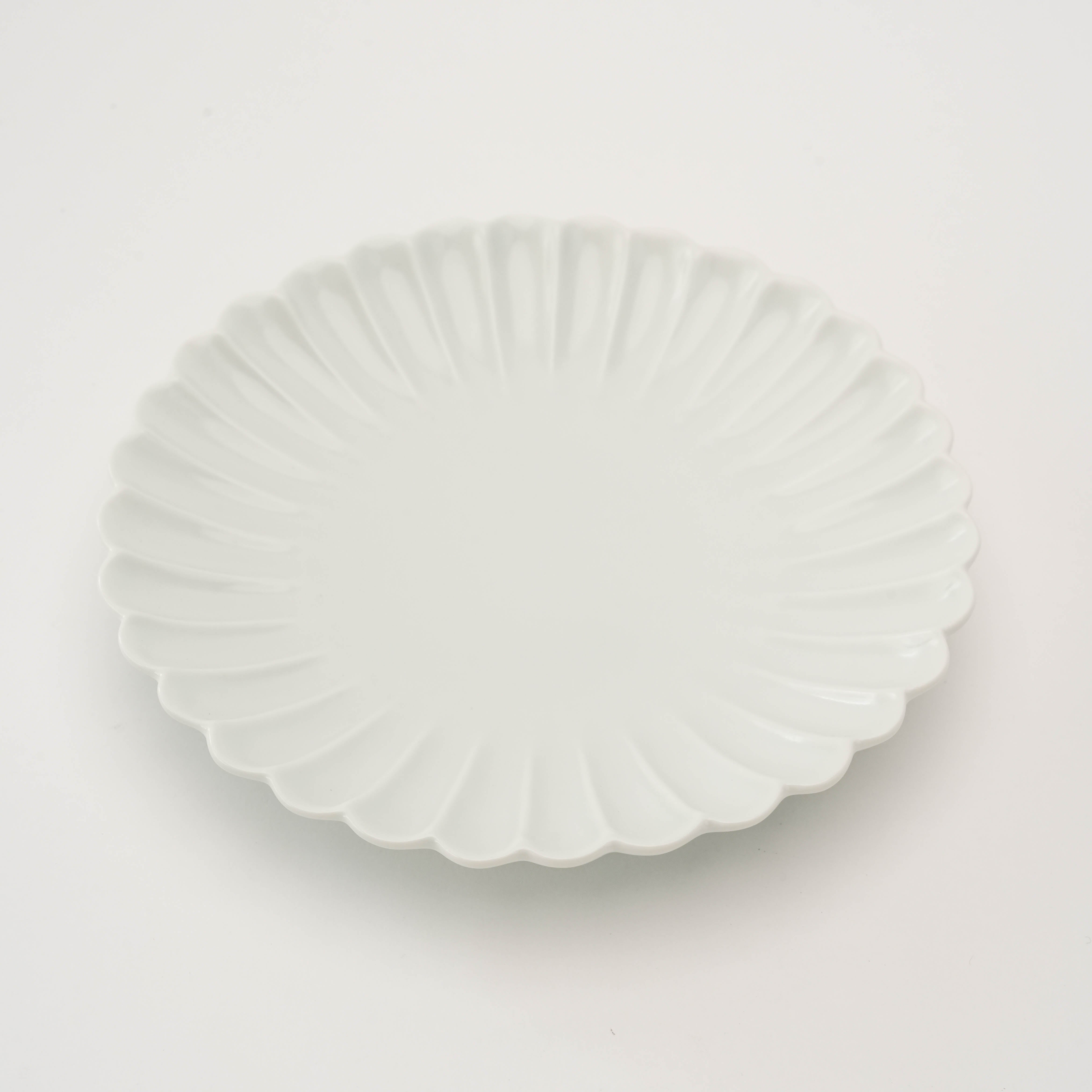 Chrysanthemum Rim Serving Plate