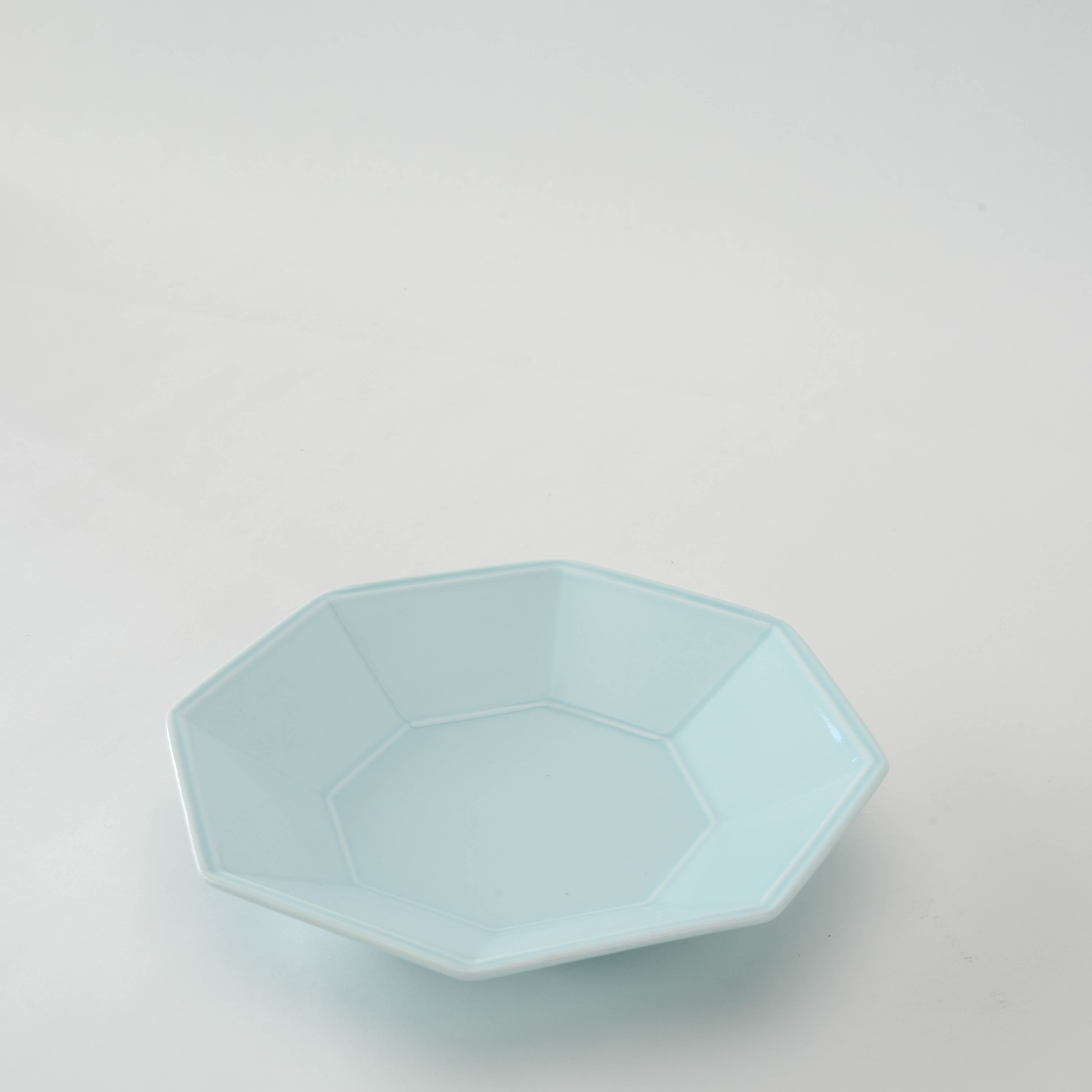 Octagonal Faceted Dish