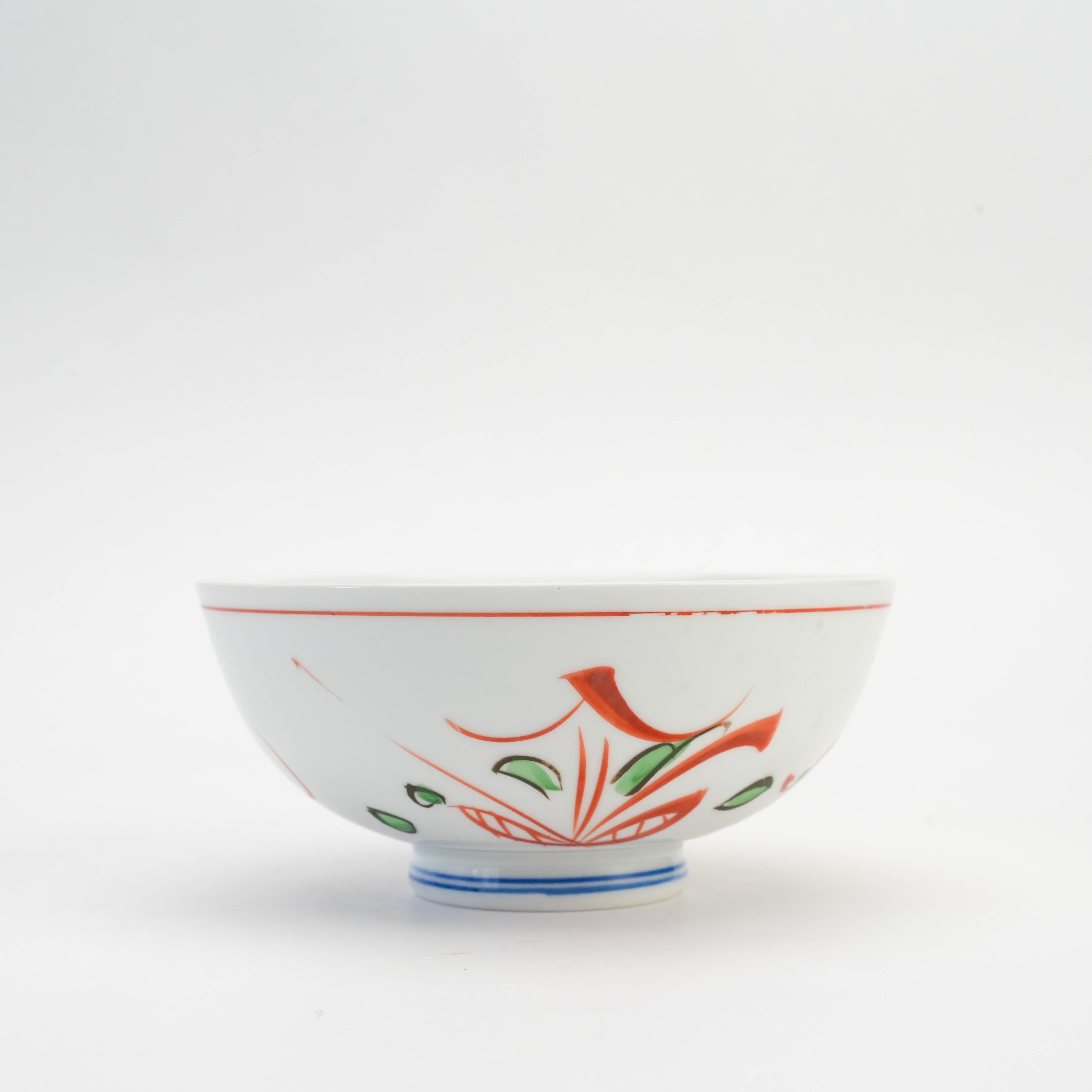 Decorated footed bowl